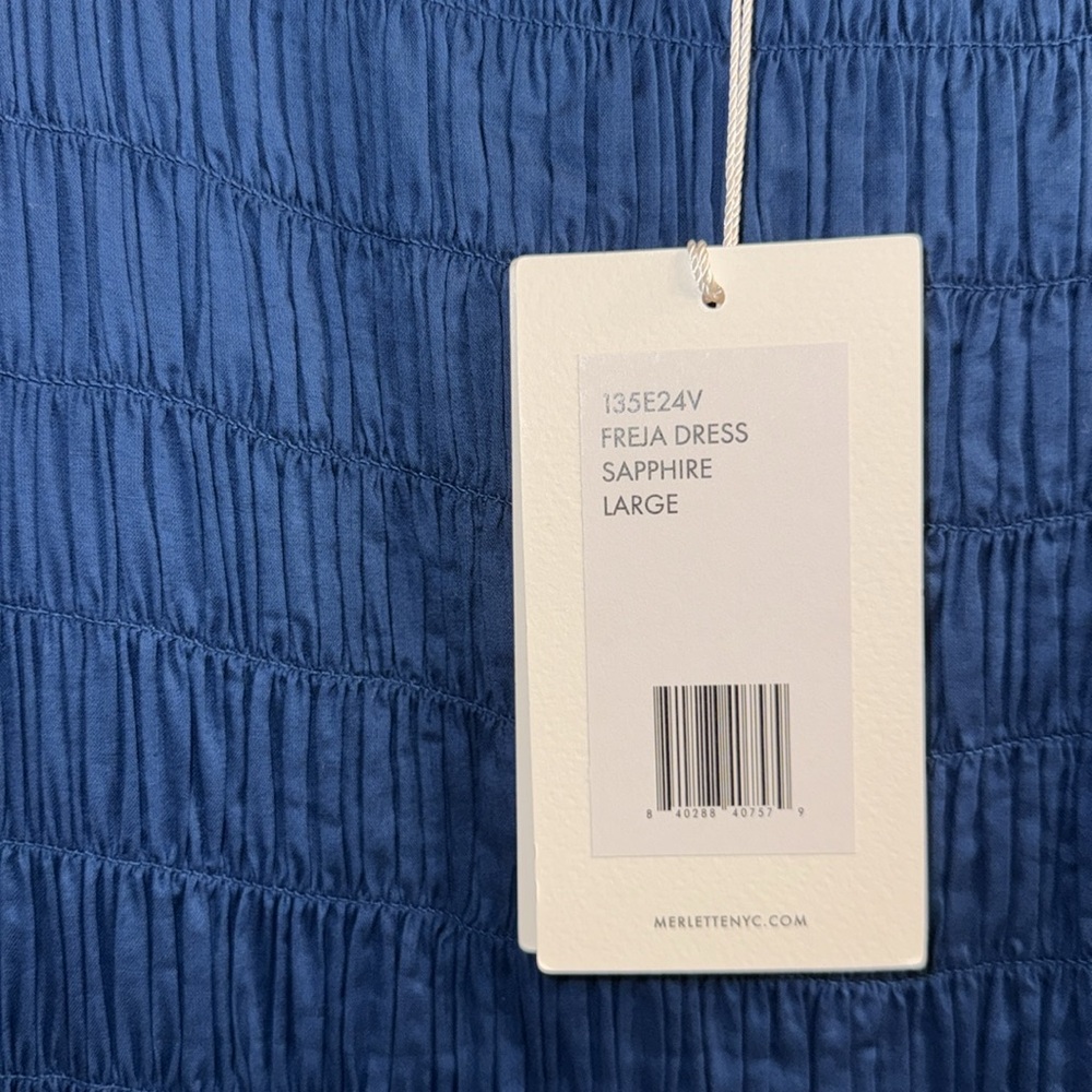 MERLETTE
Women's Freja Dress, Blue,
Perfect for summer days and nights - Picture 16 of 16